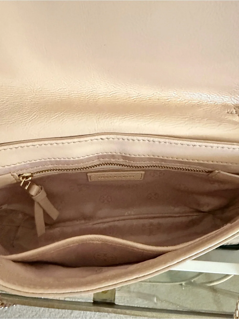Tory Burch compact leather